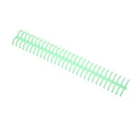 Taidda Ensemble de Bobines de Reliure en Spirale, 10 Pièces, Durables, Diamètre de 16mm, pour Tourner les Pages en Douceur dans la Bibliothèque de Salle de e Bureau (GREEN)