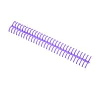 Taidda Ensemble de Bobines de Reliure en Spirale, 10 Pièces, Durables, Diamètre de 16mm, pour Tourner les Pages en Douceur dans la Bibliothèque de Salle de e Bureau (PURPLE)
