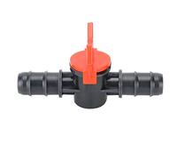 Taidda Ensemble de Vannes de Contrôle de Régulateur de Débit d'eau D'aquarium 2 Pièces, Connecteur de Tube de Contrôleur de Réservoir de Poissons en Plastique, pour Le Contrôle du Débit d'eau, (14mm)