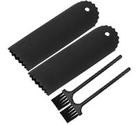 Taidda Ensemble éplucheur D'ail Efficace avec Rouleau et Brosse en Tube pour Outil de Cuisine en Silicone de qualité Alimentaire Odeur, 2 éplucheurs Noirs pour éplucher les Gousses D'ail, 2