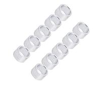 Taidda Entretoise en Alliage D'aluminium Durable, Support D'espacement Non fileté de 10mm pour Support Structurel, 10 Pièces pour Divers Projets (6MM)