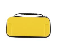 Taidda Étui de Transport Fin pour Console de Jeu, Rangement de Voyage Portable pour Lite avec 10 Emplacements pour Cartes de Jeu, Matériau Durable, adapté aux Joueurs en Déplacement (Yellow)