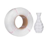 Taidda Filament PETG Blanc 1,75 Mm 1 Kg, Filament pour Imprimante 3D, d' PETG avec à Sabot Lisse, Idéal pour la Plupart des Imprimantes 3D (WHITE)