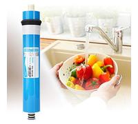 Taidda Filtre de Système D'eau RO Durable Domestique pour la Purification de L'eau Potable, Filtre 50/75/100 GPD pour la Plupart des Purificateurs D'eau, Matériau de Membrane RO (1812-50G)