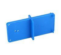 Taidda Guide de Perçage des Trous de Charnière, Efficace, Effet de Poinçon Parfait pour Porte D'armoire, Assemblage de 2 Pièces en Plastique Bleu
