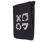 Taidda Housse Anti-poussière pour Console de Jeu, Manchon Flexible Résistant aux Rayures, Housse en Fibre de Tissu Noir, pour 5