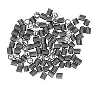 Taidda Inserts Filetés, Outil de Réparation Haute Résistance et Résistant à L'usure pour Matériel Industriel M6x1 avec 100 Attaches en Acier Inoxydable (2D)