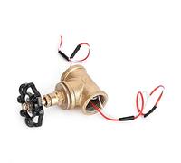 Taidda Interrupteur Industriel Rétro Vintage Noir or à Valve 3/4 Pouces, Accessoires D'éclairage pour la Maison et le Bureau