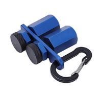 Taidda Jauge D'escalier en Aluminium Durable, Jauge Plate Hexagonale pour Cadre carré, Remplacement Idéal pour la Disposition des Escaliers, Adaptée au Travail du Bois, Alliage D'aluminium (BLUE)