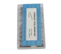 Taidda Jeu de Broches Fendues de Montre en Acier Inoxydable 304, Assortiment de Pièces de Montre Portables 0.9mm pour Bracelet de, 7.5-26.5mm