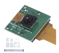 Taidda Kit Caméra 3 Mini Module Caméra + Support Coque Acrylique + Câble 15 Cm pour Composants électroniques Amateurs de Bricolage 1.3/ W