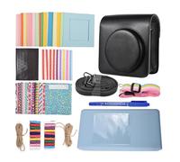 Taidda Kit d'accessoires de Remplacement pour Appareil Photo instantané SQ1, Sac en Cuir PU avec Sangle, Album Photo, Autocollants de Bordure de Film, Clips, Ficelle de Suspension, Cadre, Stylo