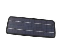Taidda Kit de Panneau Solaire de 10 Watts, Chargeur de Voiture Intelligent OBD, Conception Sûre et étanche à la Pluie, économie D'énergie ABS 12V pour Véhicule