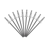 Taidda Kit de Remplacement de Garniture de Fenêtre en Métal, 10 Pièces,