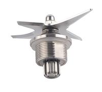 Taidda Lame de Broyeur à Glace en Acier Inoxydable Efficace pour avec Lisse pour Piler la Glace Argent de qualité Alimentaire 3,9 X 3, X 2,2 Pouces Convient pour le Broyeur à