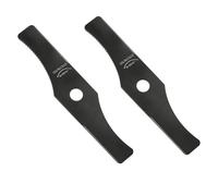 Taidda Lame de Débroussailleuse à 2 Dents, Lame de Rechange en Acier au Manganèse avec Bord épaissi et Finition sans Joint, pour Une Robustesse Accrue et des Coupes nettes.