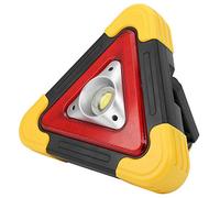 Taidda Lampe Triangulaire D'avertissement de Voiture, Lampe de Travail LED Multifonction Durable pour la sécurité d'urgence, Plastique ABS pour Les Pannes en Bordure de Route