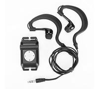 Taidda Lecteur MP3 étanche, Lecteur de Musique Haute Résolution pour la Natation avec Casque pour Sports Nautiques, 4 Go Noir