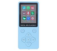 Taidda Lecteur MP3 MP4 Portable Super Fin, 5.0, écran 1.8 Pouces, Lecteur de Musique Multifonctionnel pour Les Voyageurs (Blue)