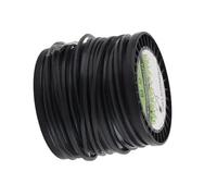 Taidda Ligne de -Bordure Carrée Haute Performance de 3.3mm, Ligne de Noire à Faible Bruit pour la Plupart des Tondeuses à Gazon (50M)