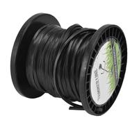 Taidda Ligne de -Bordure Carrée Haute Performance de 3.3mm, Ligne de Noire à Faible Bruit pour la Plupart des Tondeuses à Gazon (30M)