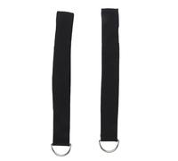 Taidda Lot de 2 Sangles Pilates à Boucle en D, Sangle à Double Boucle avec Poignée et Doublure Douce, 2 Options de Longueur pour Bracelet D'entraînement, Coton, Convient pour