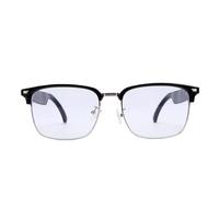 Taidda Lunettes Intelligentes AI, écouteurs sans Fil Bluetooth 5.4 avec Bouton Tactile Commande Vocale, Sortie Sonore Double Canal pour Hommes Femmes Verres Polarisés avec Blocage