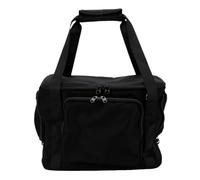Taidda Mallette de Transport pour Centrale électrique Portable avec Poches, Grande capacité pour Voyage en Plein Air, Tissu Oxford Noir 12,99 X 9,06 X 9,84 Pouces