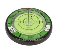 Taidda Marqueur de Balle de Golf Vert Double Face avec Niveau à Bulle pour Un Alignement Précis, Accessoire de Golf Léger pour Les Sports de Plein Air (Jaune Vert)