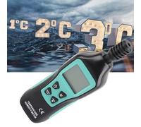 Taidda Mini Compteur de Température Numérique avec Affichage LCD, Maintien des Données pour les Ingénieurs en Bâtiment de Météorologie dans l'obscurité