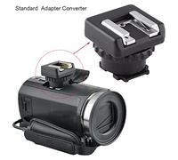 Taidda Mini Convertisseur de Sabot Robuste pour Caméscope, Adaptateur de Montage à Froid Durable pour Moniteur de Microphone à Lumière LED, Augmente la Valeur de la Production Vidéo, Sabot