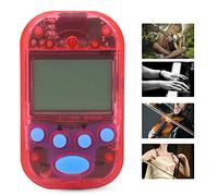 Taidda Mini Digital Beat Tap M50 Clamp/Holder Métronome Professionnel pour Musiciens Plastique Noir/blanc/bleu/jaune/rouge 5,5 X 3,2 X 3, Cm 1 Pièce pour la Pratique Musicale (rouge)
