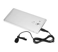 Taidda Mini Microphone à Revers Jack 3,5 Mm, Micro Filaire à Faible Bruit pour Ordinateur, Micro à Clipser pour L'enregistrement, Voix Claire et Large Plage Dynamique