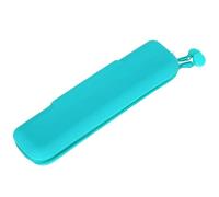 Taidda Mini Pochette à Fermeture éclair en Silicone pour Crayons, étanche, étanche pour Fournitures de Voyage Cosmétiques, Mini Trousse à Stylos Facile Nettoyer pour Le Maquillage, L'école, Le
