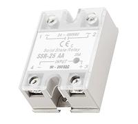 Taidda Module de Relais Statique Compact 25 A pour Vitesse de Commutation Rapide, Entrée SSR ACAC Anti-vibration 80 250 V CA, Sortie 24 480 V CA pour Usage Industriel