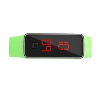 Taidda Montre-Bracelet de Sport Numérique à LED avec Bracelet en Silicone pour Hommes Mode D'économie D'énergie pour Les Activités de Plein Air 1 X Montre Numérique pour l'exercice de Course (Vert