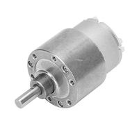 Taidda Moteur électrique à Réduction de Vitesse, Ouvre-fenêtre à Faible Bruit pour Distributeur Automatique, Moteur à Engrenages Cc pour ATM Bancaire, équipement D'automatisation (12V, vitesse 5)