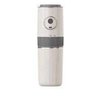 Taidda Moulin à café et Cafetière électrique, Cafetière Portable avec Batterie Rechargeable et Filtre à Mailles en Acier Inoxydable, capacité de 350 Ml, pour la (2566 version anglaise)