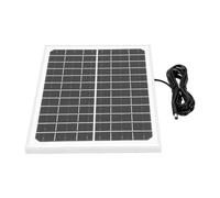 Taidda Panneau Solaire Monocristallin 15W 12V Efficacité 24,5% | Chargeur de Batterie, Cadre en Aluminium, Connexion Batterie 12 V, Lampes de Jardin, Caméras de sécurité, Utilisation en