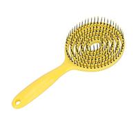 Taidda Peigne Démêlant pour Cheveux Bouclés, Brosse Démêlante pour Cheveux Bouclés, Poils Super Doux, élimination des Nœuds et des Enchevêtrements, Raccourcit le Temps de Séchage, 1 Brosse Démêlante