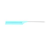 Taidda Peigne en Acier à Queue de Rat, Outil de Coiffure Fin pour Femmes, Peigne de Coiffure pour Salon de, Coiffeur, à Queue de Rat, 9" de Long (GREEN)