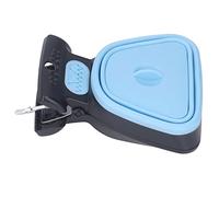 Taidda Pelle à Déjections Canines Portative pour Chien, Petite et Légère, étend 50% D'espace en Plus avec Sac Poubelle pour Un Rangement Facile et Un Nettoyage des dégâts. (Blue)