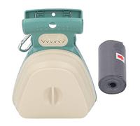 Taidda Pelle à Déjections Canines Portative pour Chien, Petite et Légère, étend 50% D'espace en Plus avec Sac Poubelle pour Un Rangement Facile et Un Nettoyage des dégâts. (Moutarde Verte)