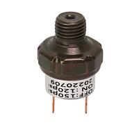 Taidda Pièce de Rechange pour Voiture, Vanne de Pressostat d'air en Acier Inoxydable, Fabrication de Précision, Réglage de L'état de Démarrage et D'arrêt, Montage Universel (120-150PSI)