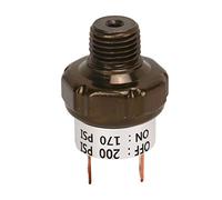 Taidda Pièce de Rechange pour Voiture, Vanne de Pressostat d'air en Acier Inoxydable, Fabrication de Précision, Réglage de L'état de Démarrage et D'arrêt, Montage Universel (170-200PSI)