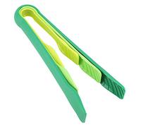 Taidda Pinces à Pain en Plastique, Prise Facile et Sûre pour Pain glacé, Viande, 3 Pièces, pour Usage Familial, Camping, Bleu, 12,9 Pouces (GREEN)