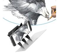 Taidda Planche à Dessin de Traçage étanche IP65 avec 5 Supports, Miroir de Réflexion de Croquis Optique de Panneau de 7", Planche de Pochoir pour Dessin de animé, Outil Portable pour Artistes