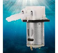 Taidda Pompe Doseuse Chimique, Tête de Tube Péristaltique 12V, Contrôle CW et CCW, sans Vannes, Auto-amorçante, Idéale pour L'analyse Chimique (WHITE)