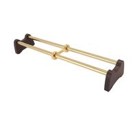 Taidda Porte-gobelet à thé élégant en Bois pour Sécher les Tasses et Accessoires, Idéal pour le thé Kung Fu, Bois Composite et Acier Inoxydable, 1 unité