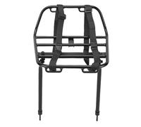 Taidda Porte-vélo Avant Porte-Bagages Robuste en Alliage D'aluminium pour Vélos de Route de Montagne Panier pour Animaux de Compagnie épicerie Noir